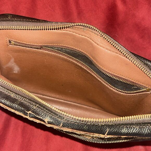 Auth Louis Vuitton Marly Dragonne GM Clutch Bag Monogram Canvas M51825 LV 50980 - Picture 7 of 15